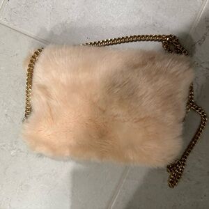 Fluffy crossbody bag